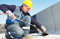 Wyverstone Green felt roofing